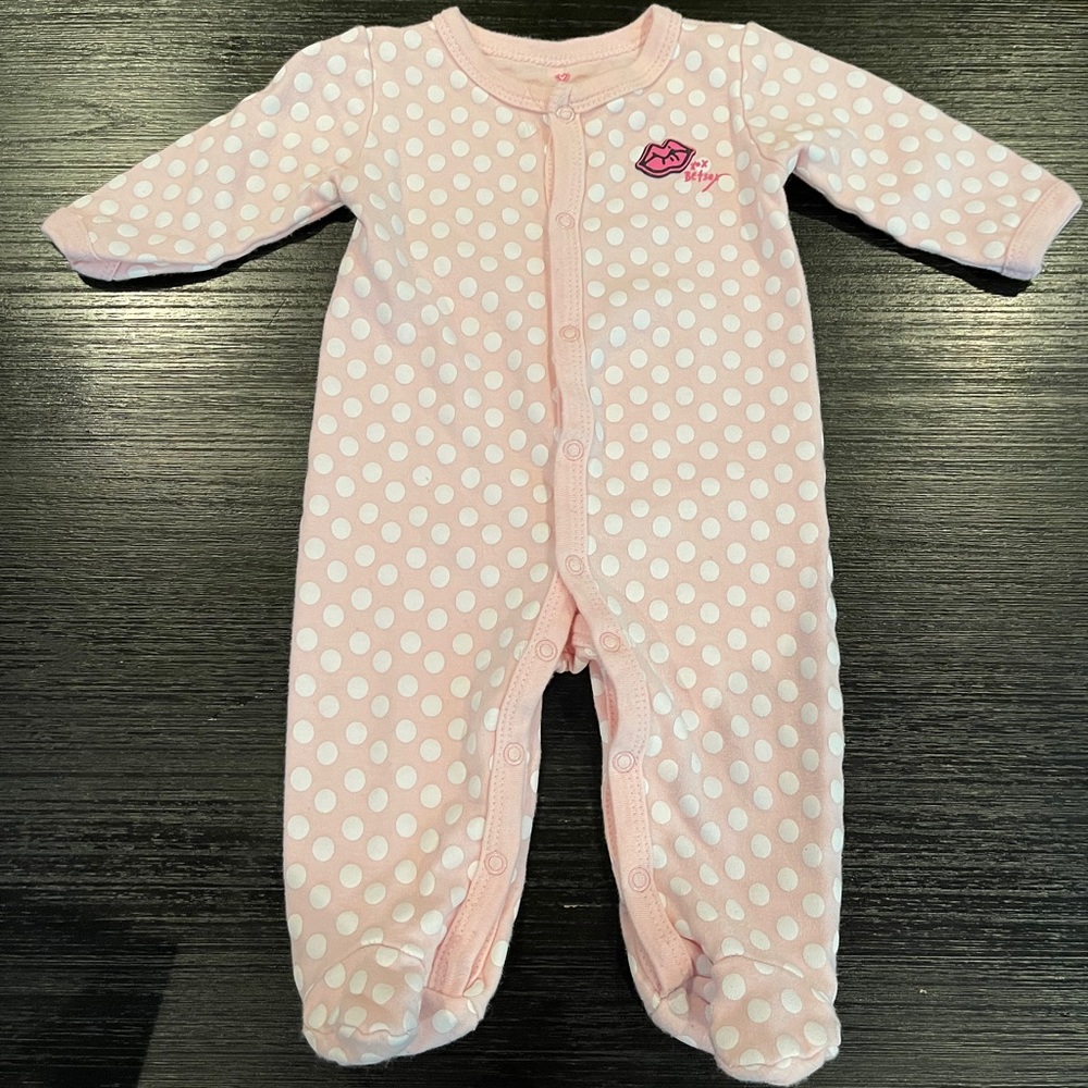 Betsey Johnson – Polka Dot Printed Footies